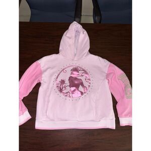 Wicked Girls Glinda Pink Hoodie Size Large 10/12